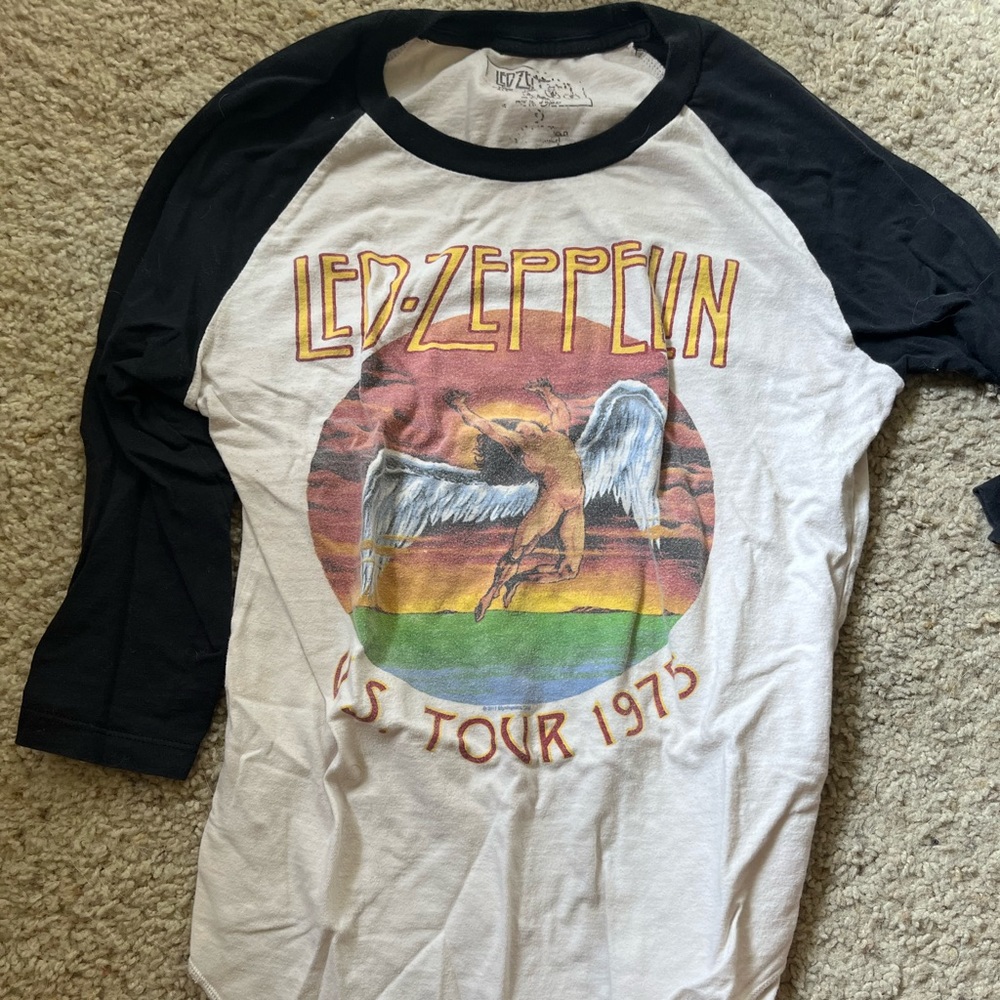 Led Zeppelin Baseball T